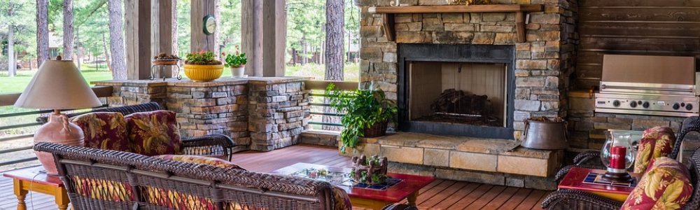 Open brick fireplace - what do you need to know before building one?