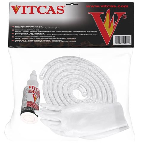 Vitcas set of materials for fireplace repair and door sealing