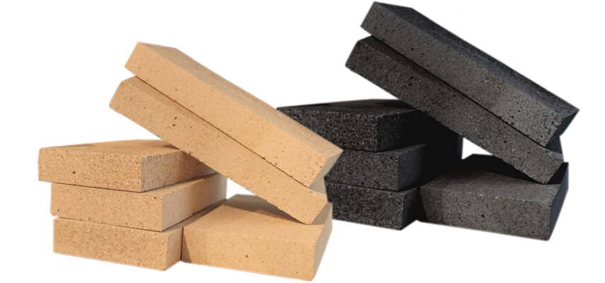 Planning a Brick Barbecue: Start with the Grate Dimensions Buff and dark firebricks for compatible refractory construction